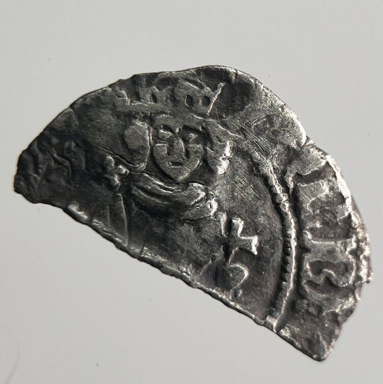 Henry VII Sovereign Type Penny British Silver Hammered Coin | a4447