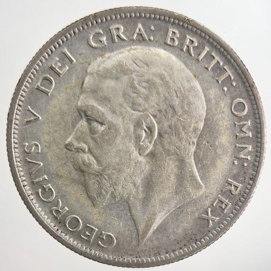 1929 George V Half - Crown Silver Coin | Fine Collectable Grade | a6319