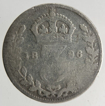 1896 Victoria Threepence Silver Coin | Collectable Grade