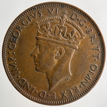 1947 Jersey One Twenty - Fourth Of A Shilling 1/24 Coin | Fine Collectable Grade