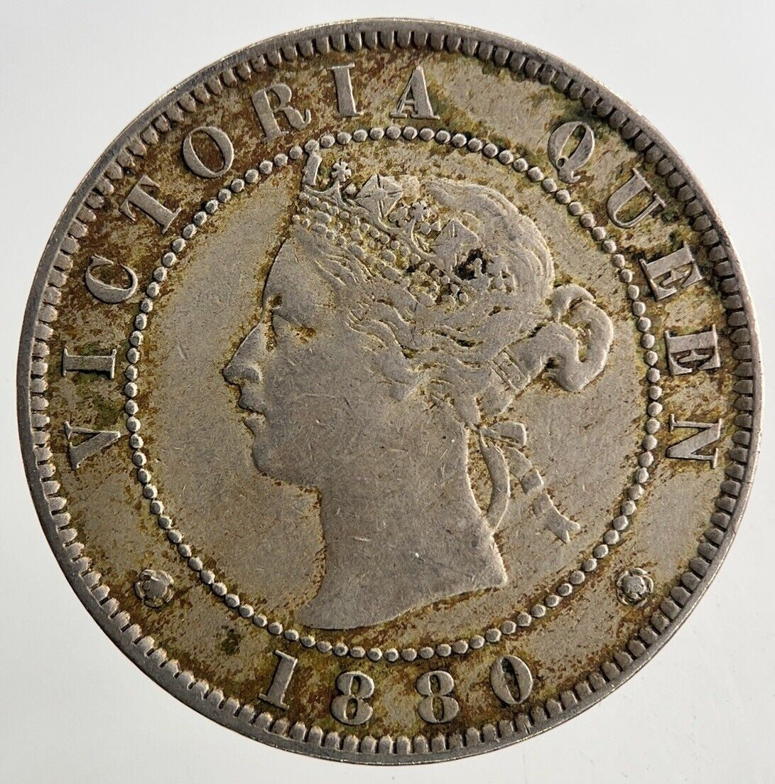 1880 Jamaica Half - Penny Coin | Fine Collectable Grade