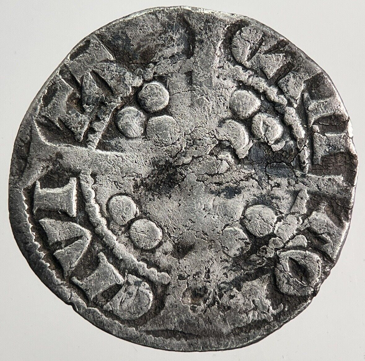 1272-1307 Edward I 1st Penny Hammered Silver Coin | Collectable Grade | a6122