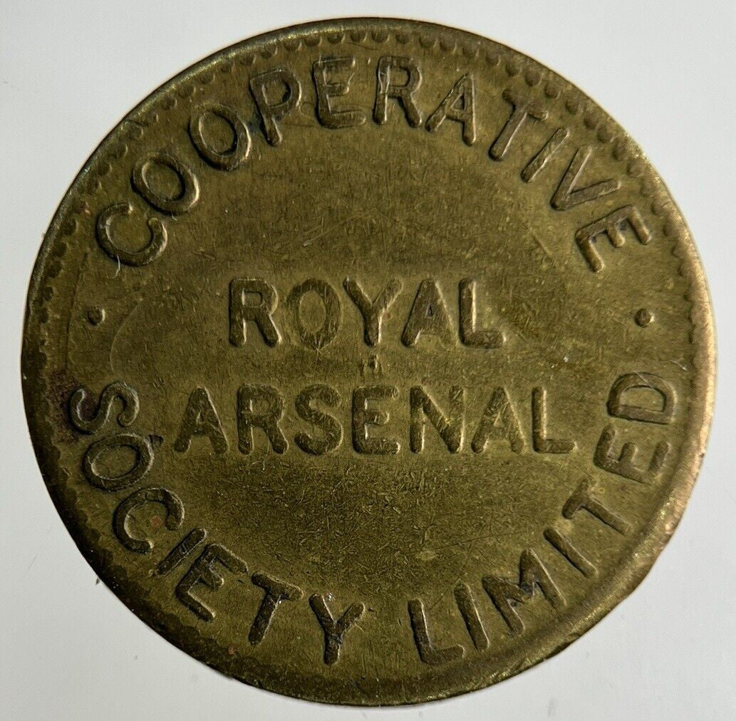 British £1 Royal Arsenal Co - Operative Society Token Coin | Collectable Grade