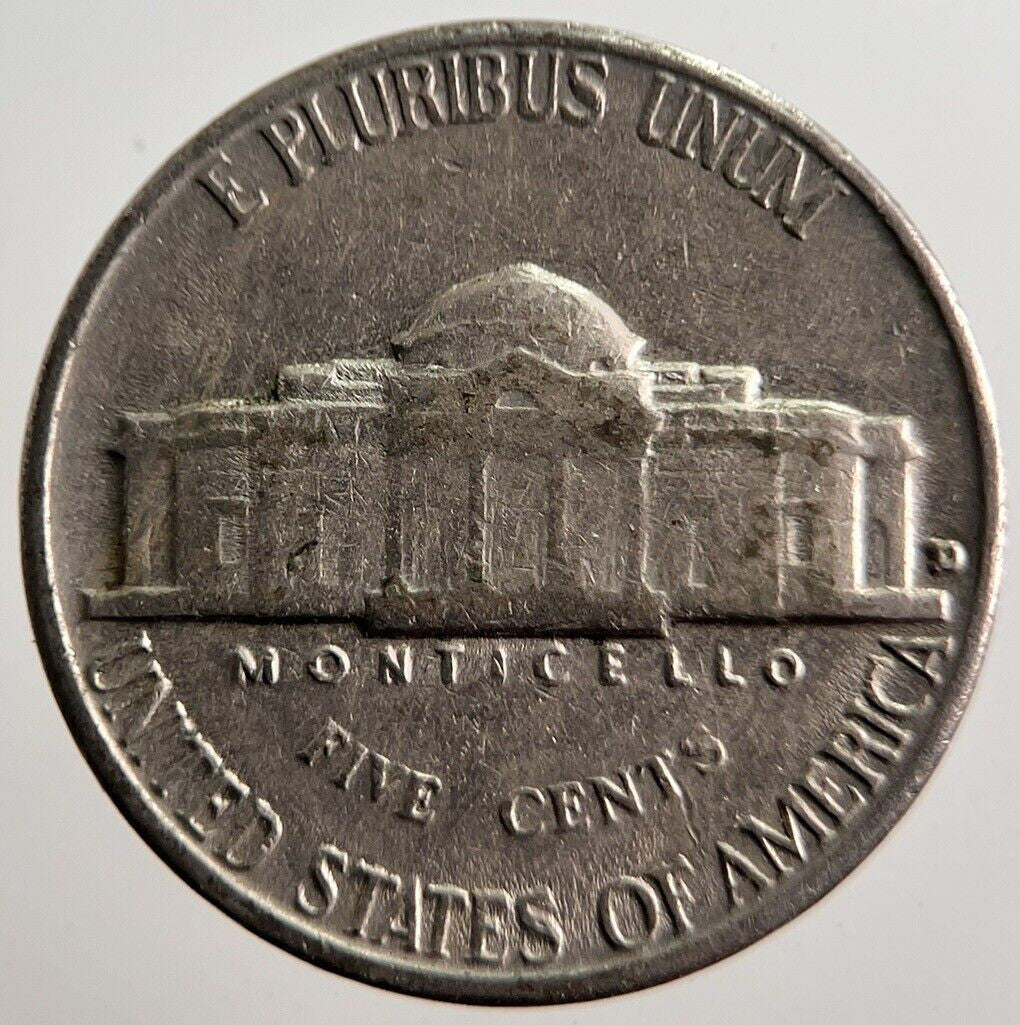 1961 US USA Nickel 5 Cents Coin | Collectable Grade | a1406