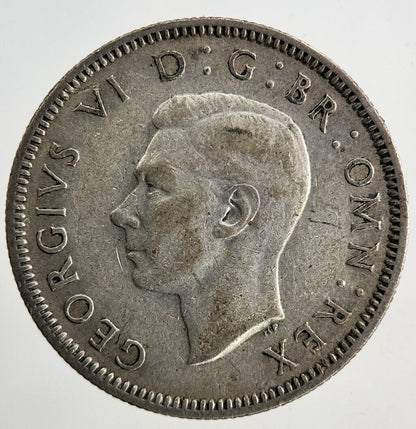 1943 George VI Shilling Silver Coin | Fine Collectable Grade