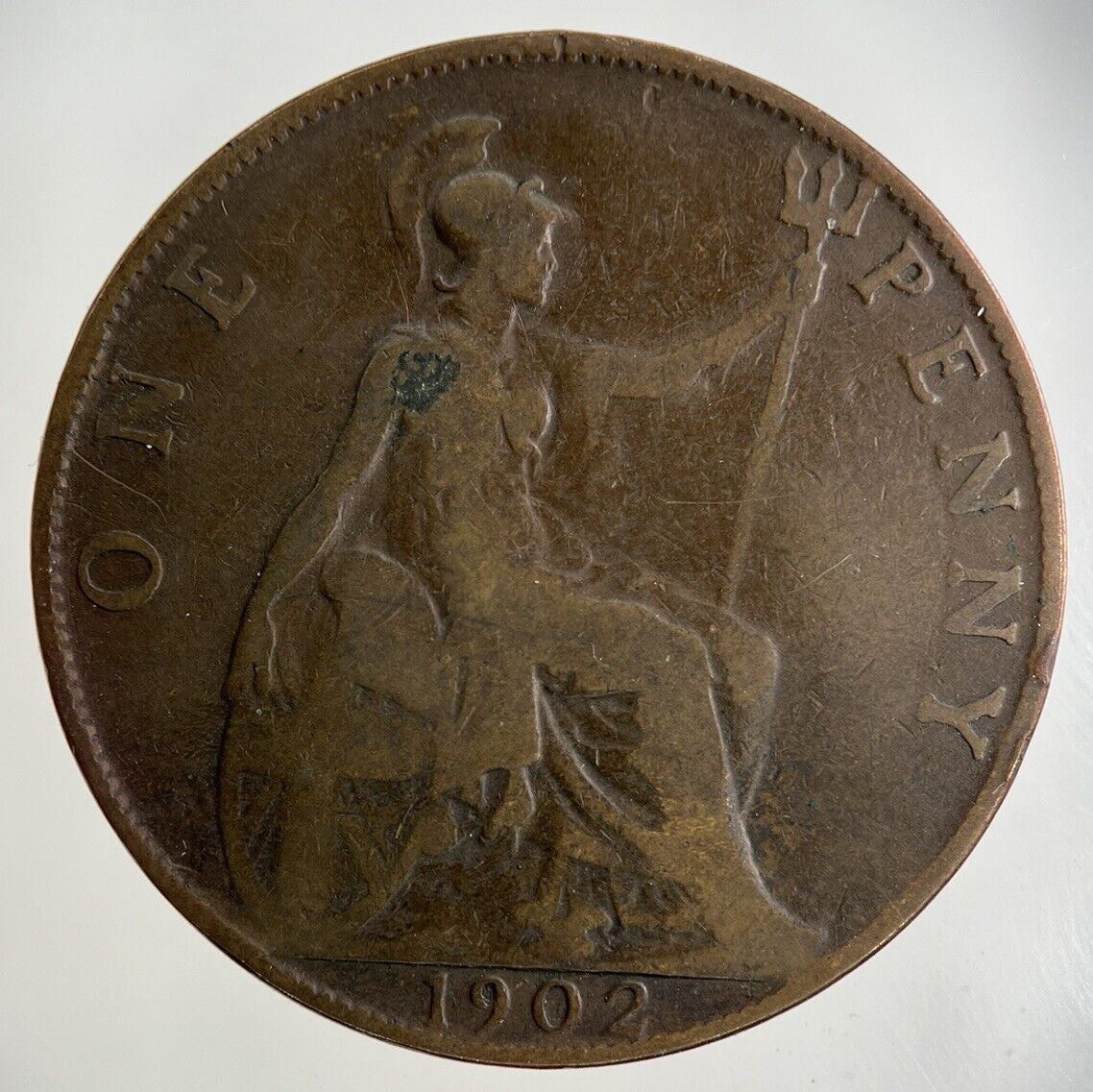 1902 Edward VII One Penny Coin | Collectable Grade