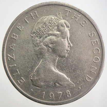 1978 Isle of Man 10p Ten - Pence Coin | Collectable Grade | a7766