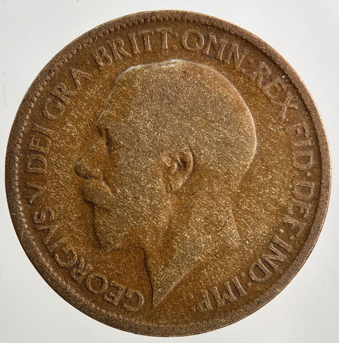 1914 George V Half-Penny Coin | Collectable Grade