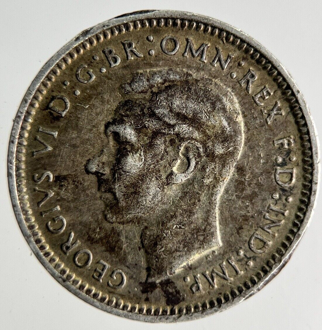 1942 Australia Threepence Silver Coin | Fine Collectable Grade