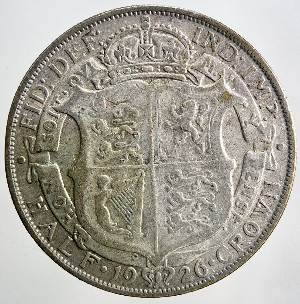 1926 George V Half - Crown Silver Coin | Collectable Grade | a3408