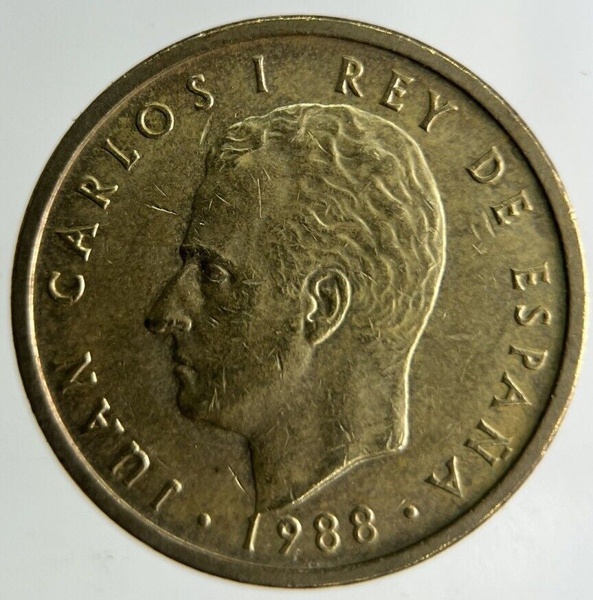 1988 Spain 100 Pesetas Coin | Fine Collectable Grade