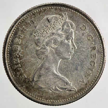 1967 Canada 25 Cents Silver Coin | Fine Collectable Grade