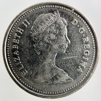 1981 Canada 25 Cents Coin | Fine Collectable Grade