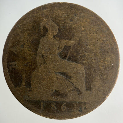 1862 Victoria Half - Penny Coin | Collectable Grade
