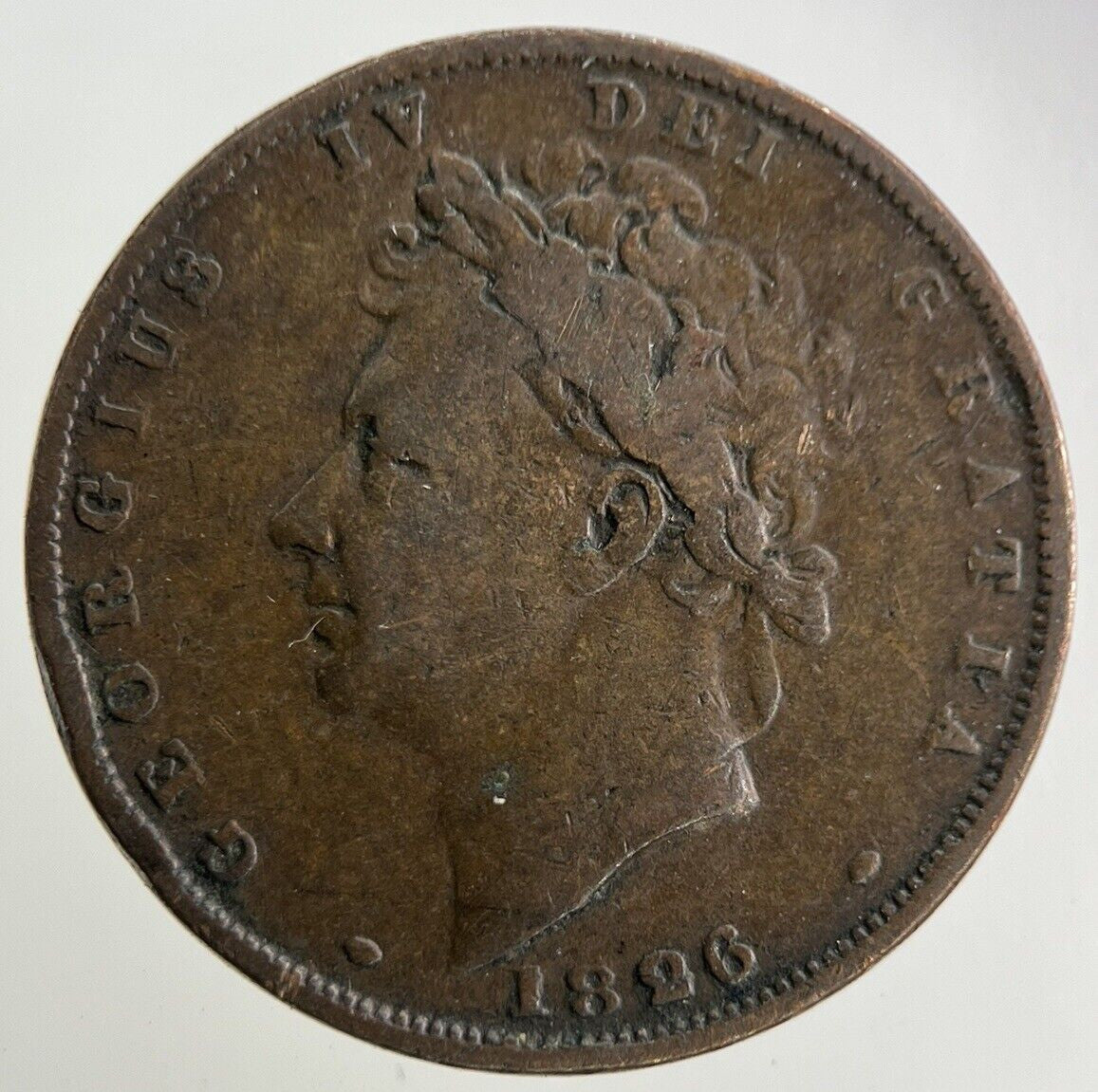 1826 George IV Farthing Coin | Collectable Grade