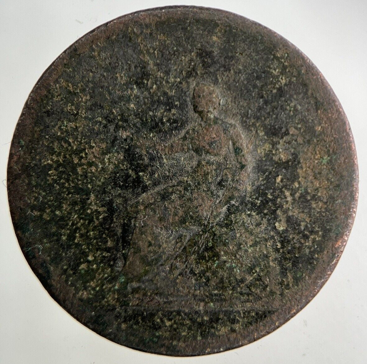 British George III 3rd Half - Penny Coin | Fair Grade