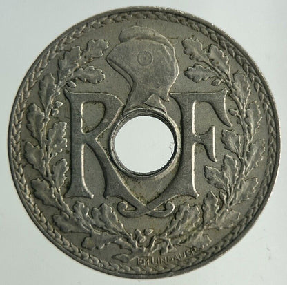 1935 France 5 Centimes Coin | Fine Collectable Grade
