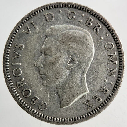 1941 George VI One Shilling Silver Coin | Fine Collectable Grade