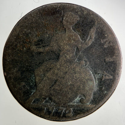1772 George III 3rd Half - Penny Coin | Collectable Grade