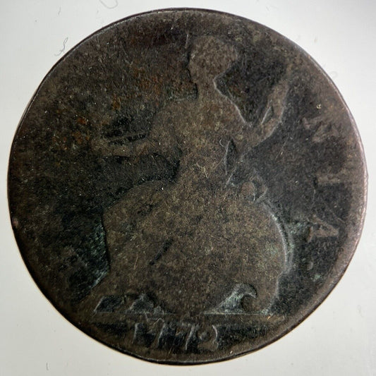 1772 George III 3rd Half - Penny Coin | Collectable Grade