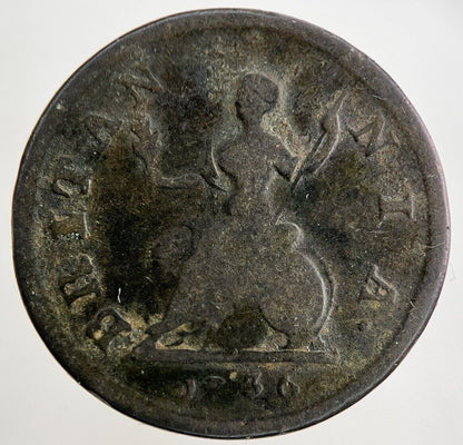1736 George II 2nd Farthing Coin | Fine Collectable Grade