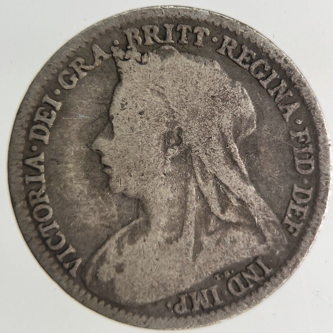 1894 Victoria Threepence Silver Coin | Collectable Grade