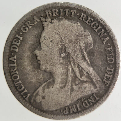 1894 Victoria Threepence Silver Coin | Collectable Grade