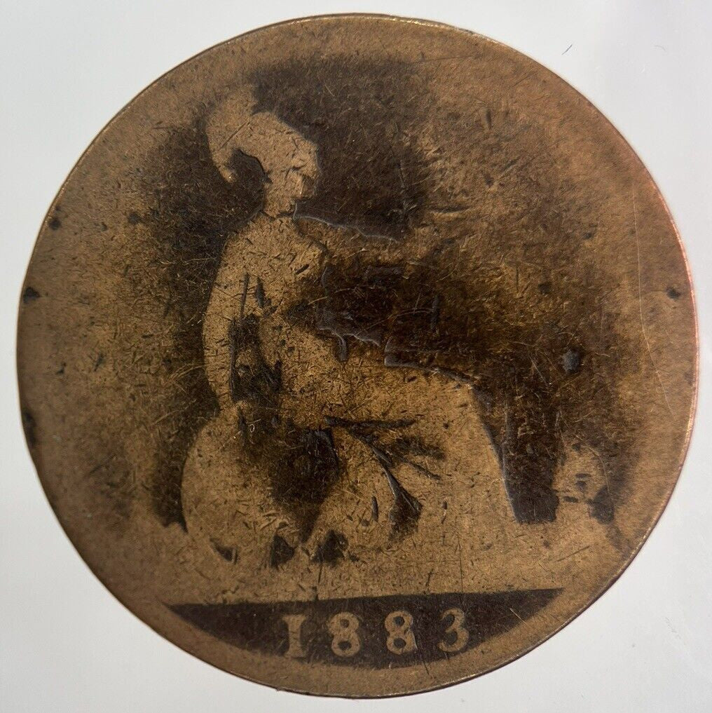 1883 Victoria One Penny Coin | Collectable Grade