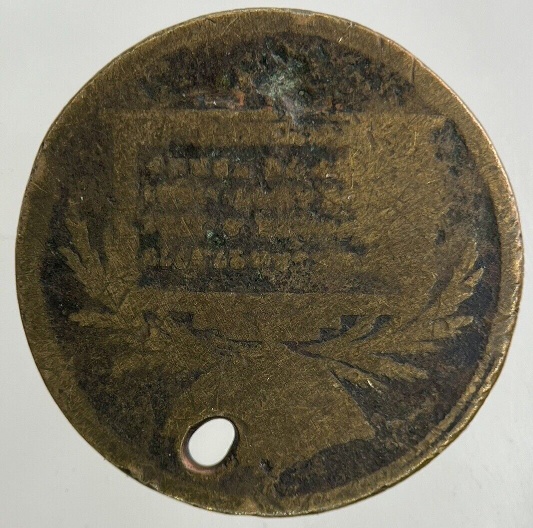 1773 - 1848 British Frederick Duke Of Sussex Token Coin | Fair Grade
