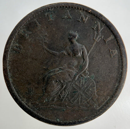 1807 George III Half - Penny Coin | Fine Collectable Grade