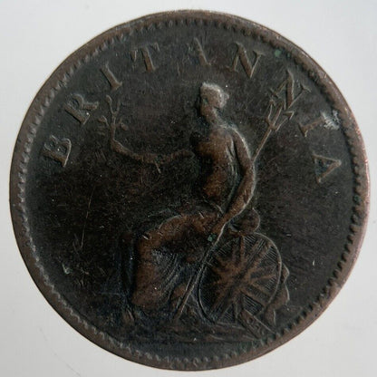 1806 George 3rd III Half - Penny Coin | Collectable Grade | a4523