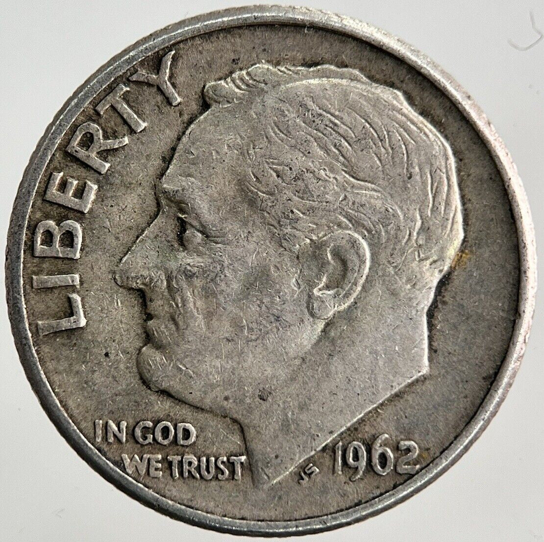 1962 - D US USA Roosevelt One Dime Silver Coin | Fine Collectable Grade