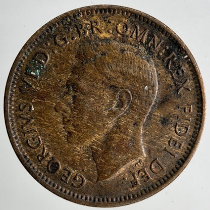 1950 George VI Wren Farthing Coin | Fine Collectable Grade
