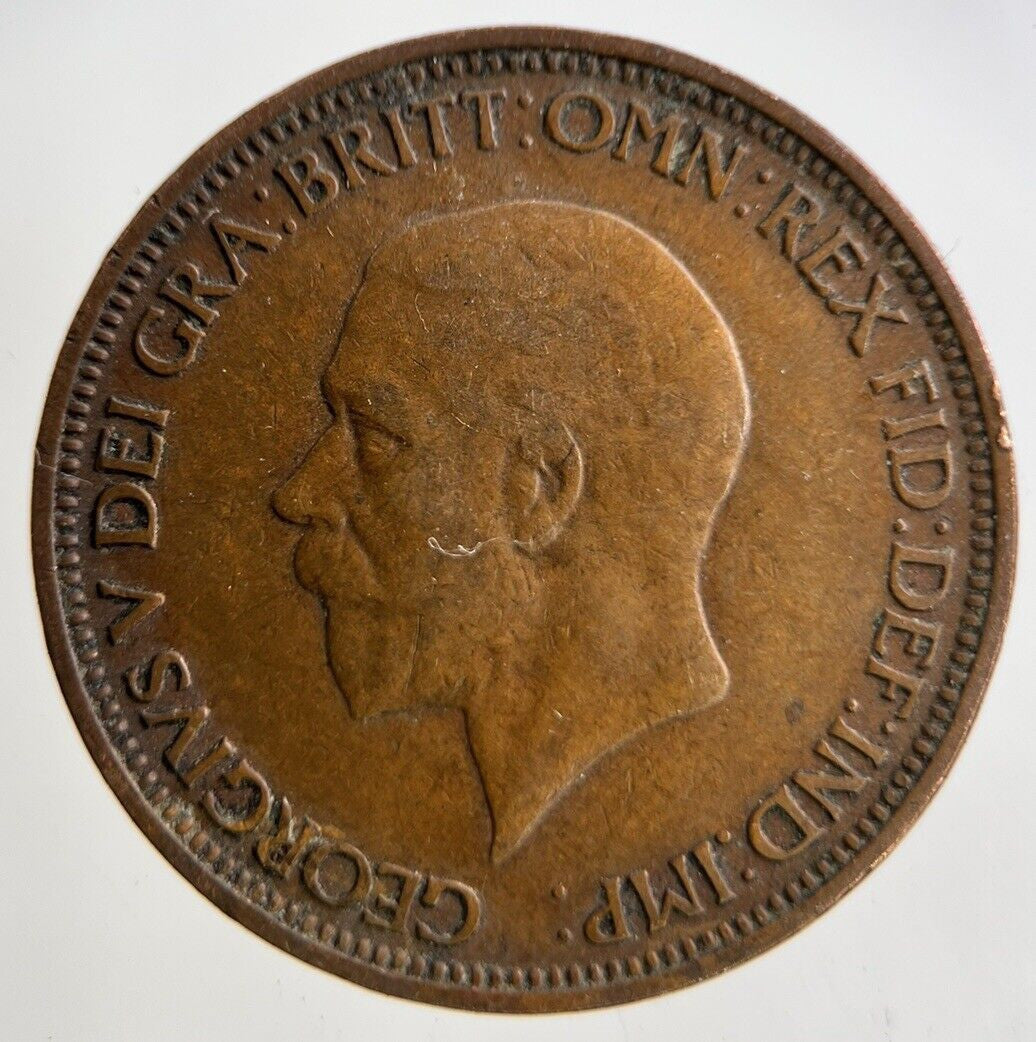 1936 George V Half-Penny Coin | Fine Collectable Grade