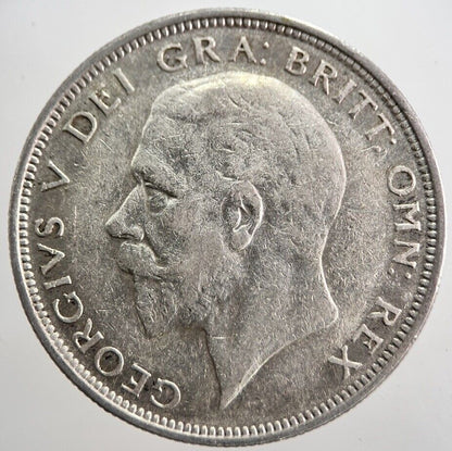 1927 George V Half - Crown Silver Coin | Fine Collectable Grade | a8145