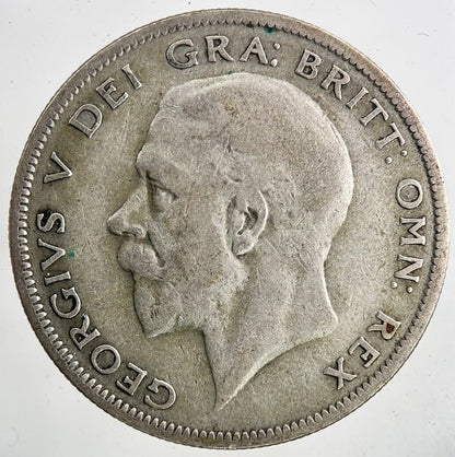 1928 George V Half - Crown Silver Coin | Fine Collectable Grade