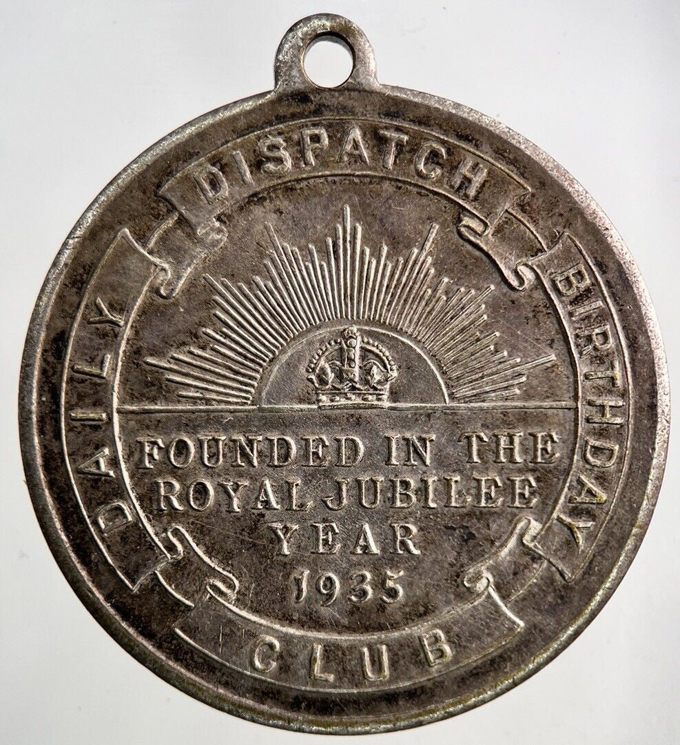 1935 George V Dispatch Club Medal Coin | Fine Collectable Grade
