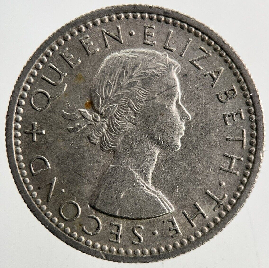 1964 New Zealand Sixpence Coin | Very High Grade