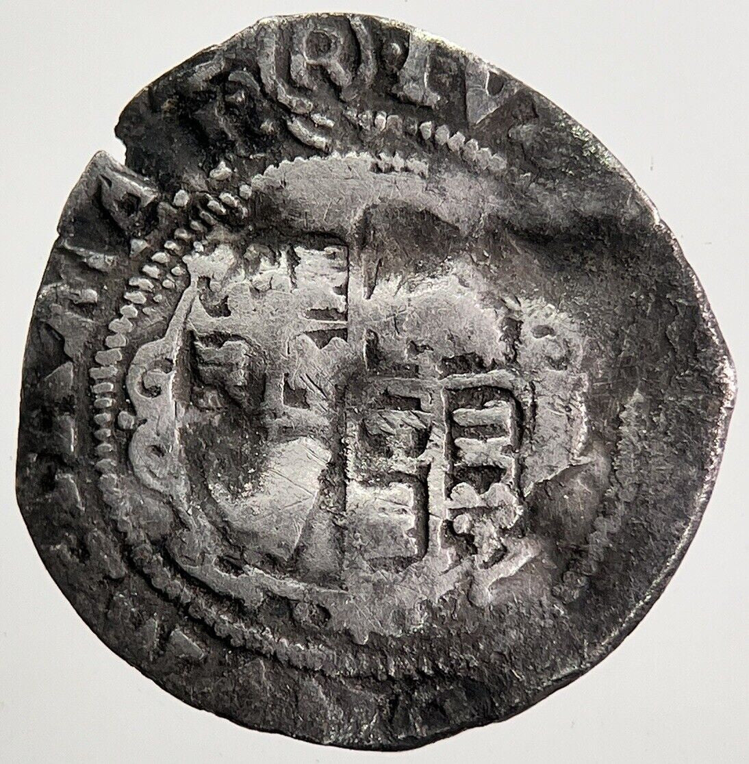 British Charles I 1st Penny Hammered Silver Coin | Collectable Grade | a5796