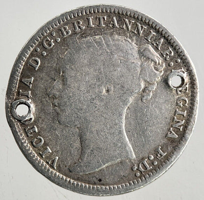 1876 Victoria Threepence Silver Coin | Collectable Grade