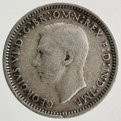 1942 - D Australia Threepence Silver Coin | Fine Collectable Grade