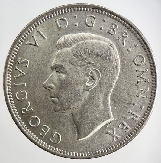 1944 George VI Half - Crown Silver Coin | Very High Grade