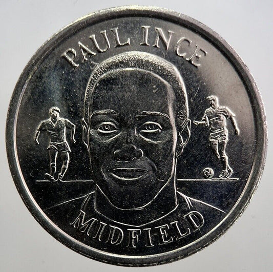 1998 England Football Paul Ince Token Coin | Very High Grade | a7200