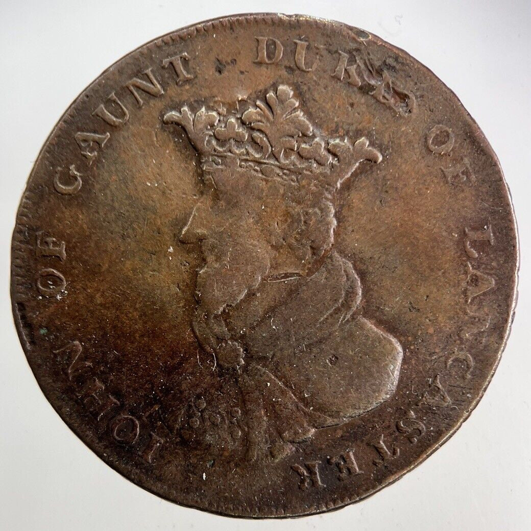 1794 Duke Of Lancaster Half - Penny Coin | Fine Collectable Grade