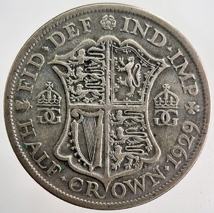 1929 George V Half-Crown Silver Coin | Fine Collectable Grade | a5912