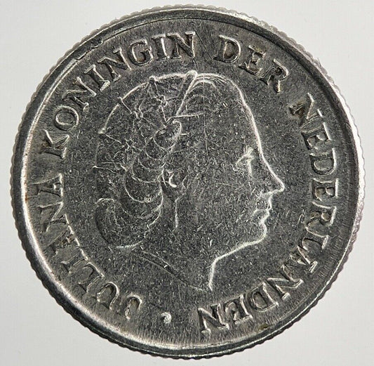 1951 Netherlands 10 Cents Coin | Very High Grade