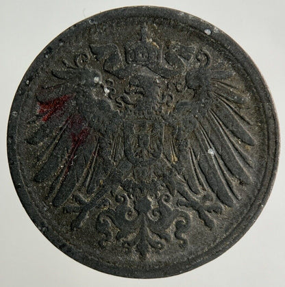 1917 Germany 10 Pfennig Coin | Fine Collectable Grade