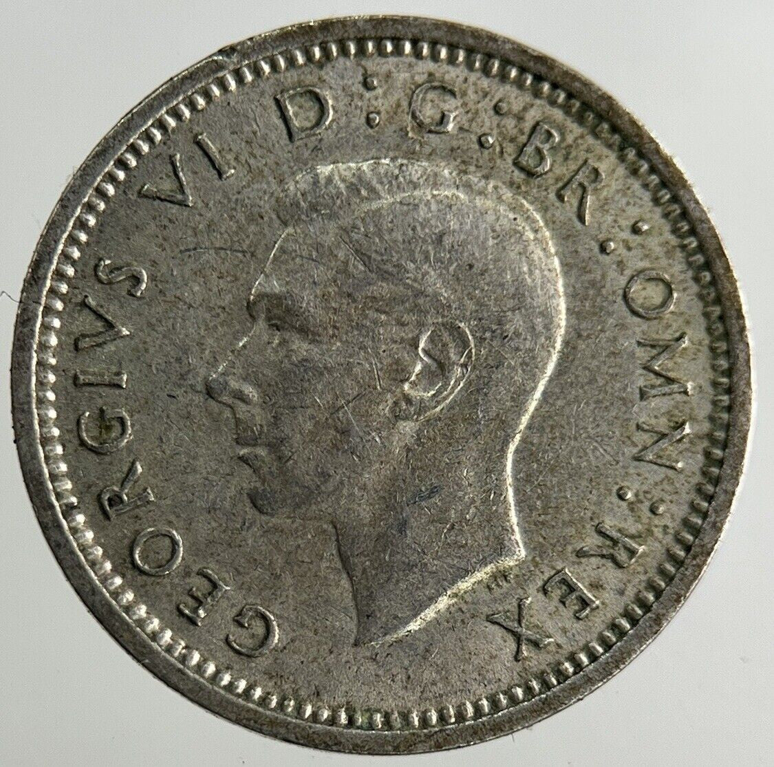 1940 George VI Threepence Silver Coin | Fine Collectable Grade