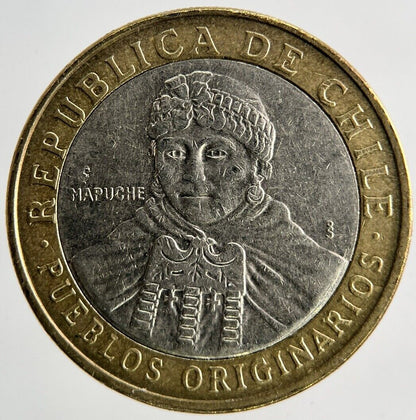 2017 Chile 100 Pesos Coin | Fine Collectable Grade