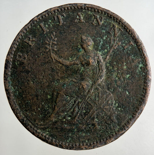 1806 George III 3rd Half-Penny Coin | Fine Collectable Grade